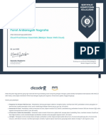 Sertifikat AWS Cloud 