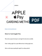 2023 Apple Pay Method
