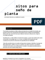 Estudios Diseño de Planta