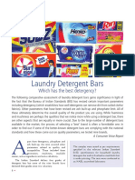 Laundry Detergent Bars