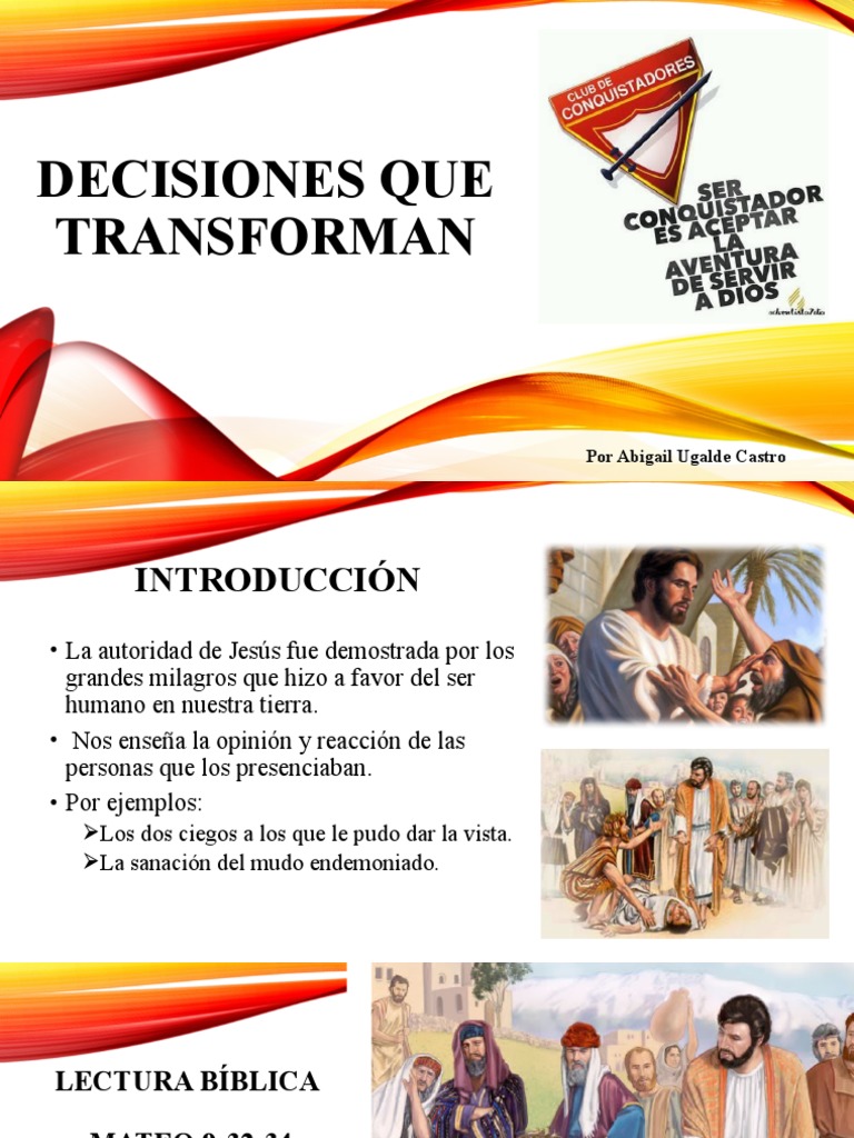 Decisiones Que Transforman | PDF