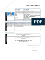 Daftar Riwayat Hidup New 2023