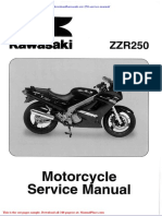 Kawasaki ZZR 250 Service Manual