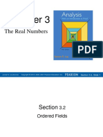 Lay Analysis Section 3-2 Ordered Fields