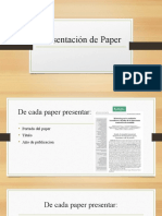 PresentaciÃ Â N de Paper