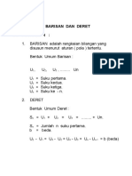 Barisan Dan Deret