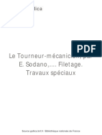 Le Tourneur-Mécanicien Filetage Travaux Spéciaux (... ) Sodano Eugène Bpt6k1411344x