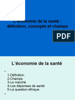 L'Économie de La Santé