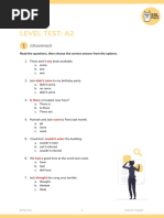 A2 - Level Test