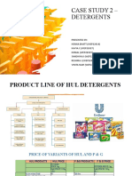 CASE STUDY 2 - DETERGENTSu