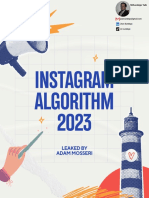 Instagram Algorithm 2023