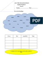 English Worksheet 1