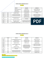 UPDATED EXTRA CLASSES TT - 24-26 May