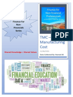 TMC - Total Manufacturing Cost: Finance For Non-Financials Series