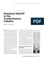 HACCP Confectionery