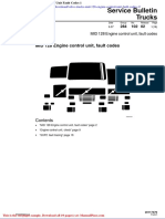 Volvo Trucks Mid 128 Engine Control Unit Fault Codes 1