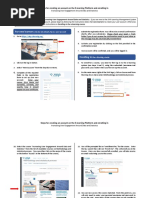 Steps For Registering and Enrolling On LMS - Horizontal