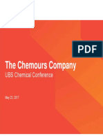 Chemours UBS Chemicals Deck Ti02 Producer May17