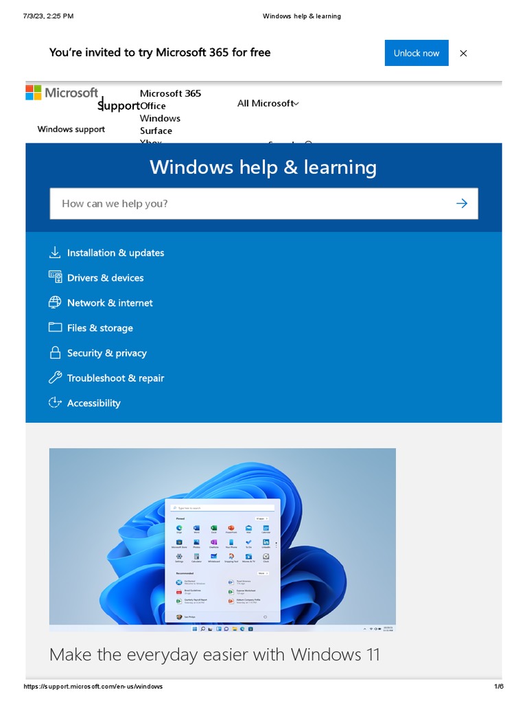 Image Result For Windows Help And Learning Support Microsoft Com