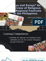Q4 PPT - Arts7 - Module 1 (Overview of The Religious Festivals in The Philippines)