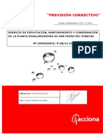 Informe - Actuación - Correctiva (Bomba Sumergible Flygt A)