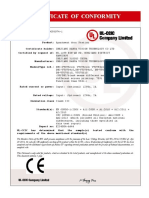 VDH-904 CE LVD Certificate Apartment Door Station DHI-VTO7541G