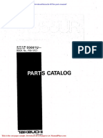 Takeuchi Tb55ur Parts Manual