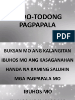 TODO TODONG PAGPAPALA