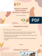 Integrasi Nasional Dalam Bingkai Bhinneka Tunggal Ika