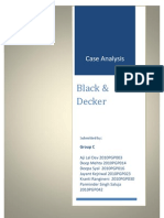 Black & Decker: Case Analysis
