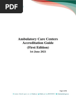 Ambulatory Care Centers Accreditation Guide