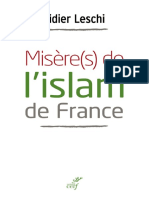 D. Leschi - Misère(s) de L'islam de France