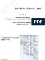 Perkembangan Teknologi Mobil Listrik