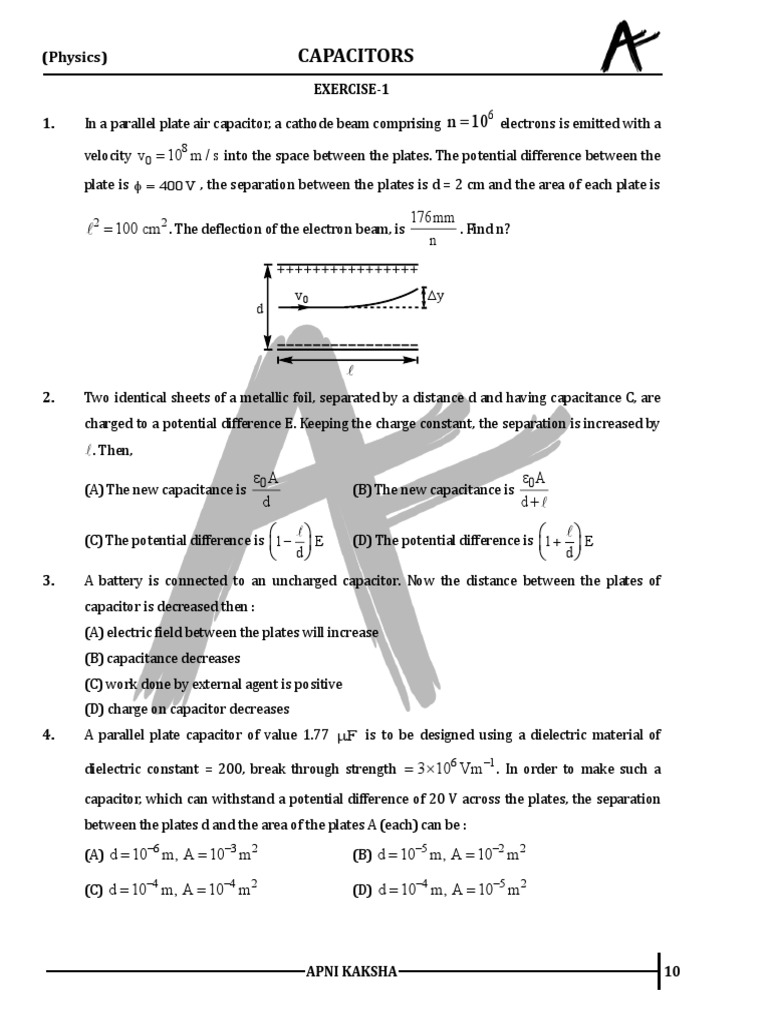 Capacitor Pdf Capacitor Capacitance
