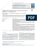 Musculoskeletal Science and Practice