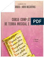 Curso Completo de Teoria Musical e Solfejo Vol 1 Belmira Cardoso e Mario Mascarenhas C