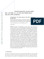 Synthesis and Physical Properties of Perovskite SM SR Nio (X 0, 0.2) and Infinite-Layer SM SR Nio Nickelates