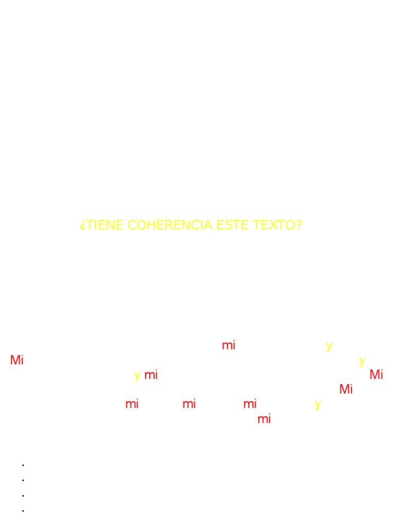 Texto Incoherente | PDF