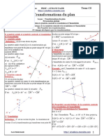 Tcs Transformations Cour