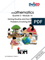 Math3 q2 Mod14 SolvingRoutineandNonRoutineProblemsInvolvingDivision v2