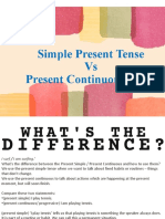 5 Grammar 2 Simple Present and Present Continuous Review