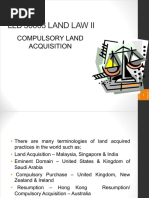 Land Acquisition