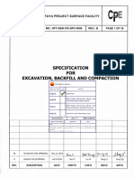 HFY-GEN-CIV-SPC-0009 - B Specification For Excavation, Backfill and Compaction Code-A