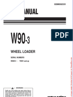 Komatsu Wheel Loaders w90 3 Shop Manual