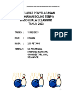 Bowling 2023 - PERATURAN DAN SYARAT 