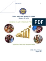 Ethiopia School Health Program Framework August 2017 - FINAL