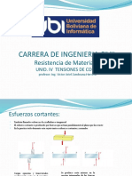 Cap Iv Tensiones de Corte