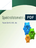 Spektrofotometri Uv & Vis