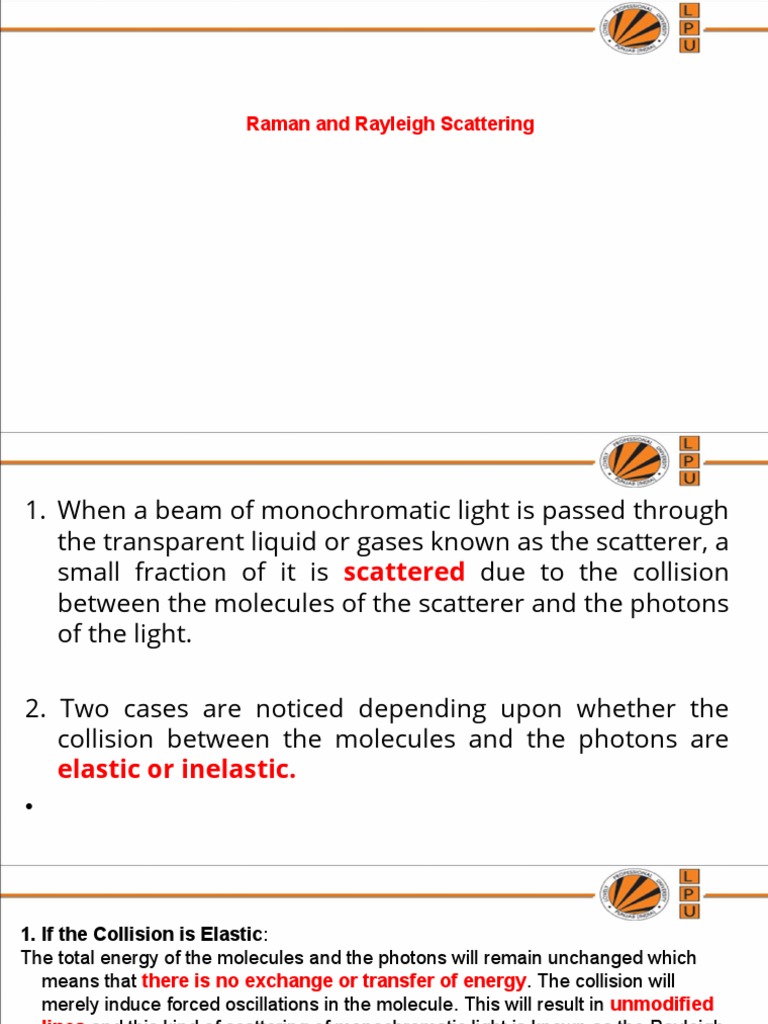 Raman spectroscopy intelligence overview