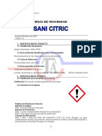 HDS. Sani Citric